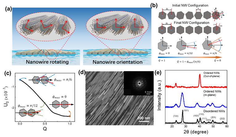 俞書宏院士/何振/劉建偉等《JACS》：納米線取向自組裝原理及二維納米薄膜的精準(zhǔn)製備